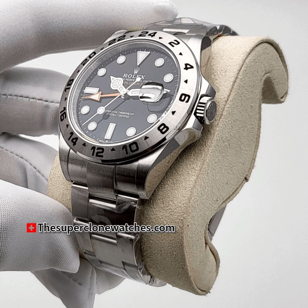 Rolex Explorer II Oystersteel Bracelet Black Dial